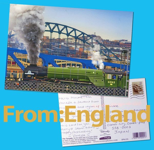 ポスクロ20通目はGBからPostcrossing